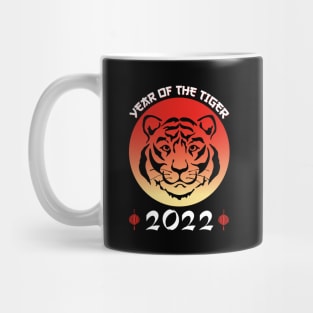 Chinese Zodiac Tiger 2022 - Cute Year of the Tiger Astrology Design Mug